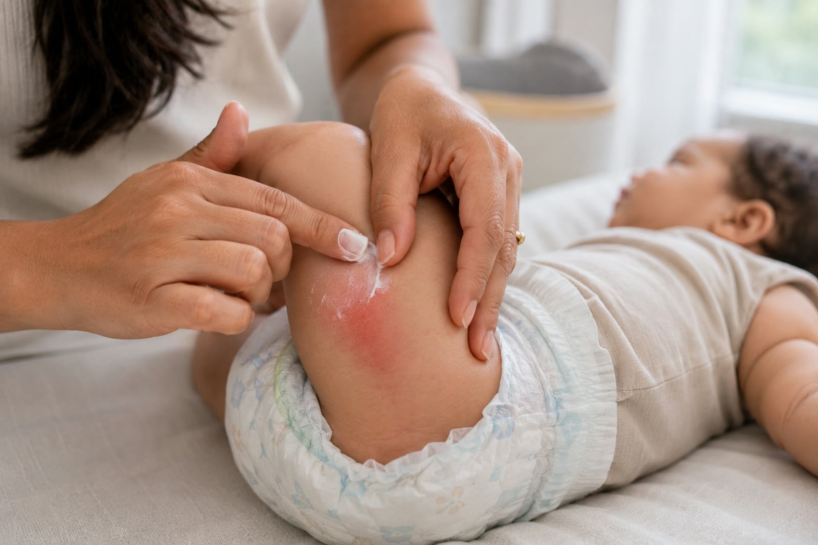 Assadura que não melhora: quando a dermatite de fraldas precisa de médico