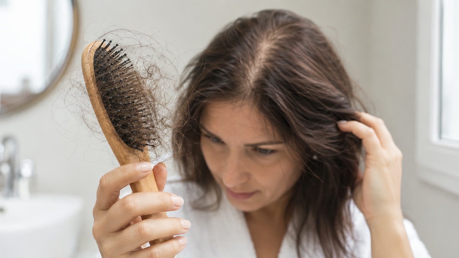 Eflúvio telógeno: entenda o ciclo capilar e por que o cabelo cai três meses depois