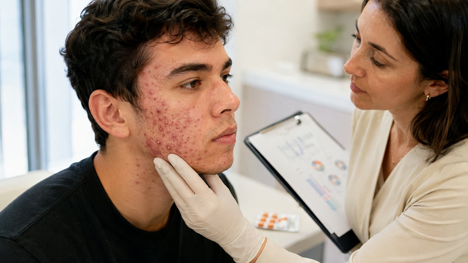 Isotretinoína na prática: exames, duração e o que mudou na forma de tratar